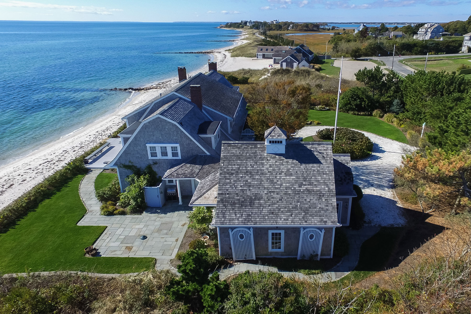 cape cod ocean front home.